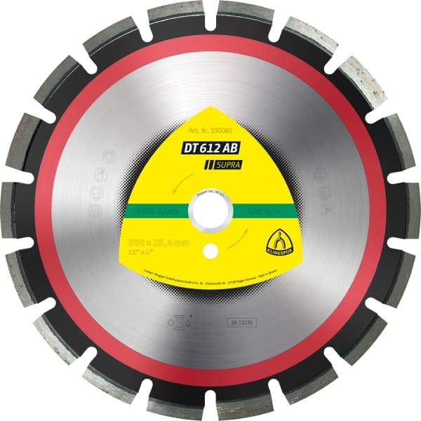 DT 612 AB Supra Diamond Cutting Wheel-image