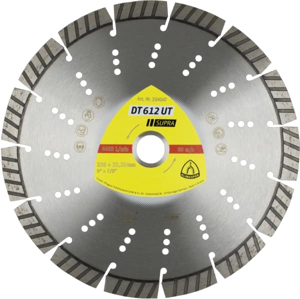 DT 612 UT Supra Diamond Cutting Wheel-image