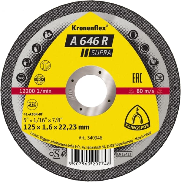 Crownflex A 646 R Supra Cutting Disc-image